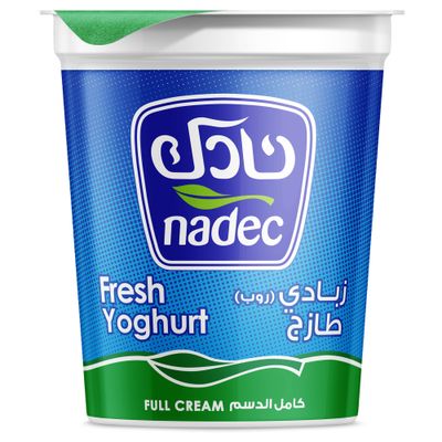 نادك زبادي طازج كامل الدسم 400 جرام