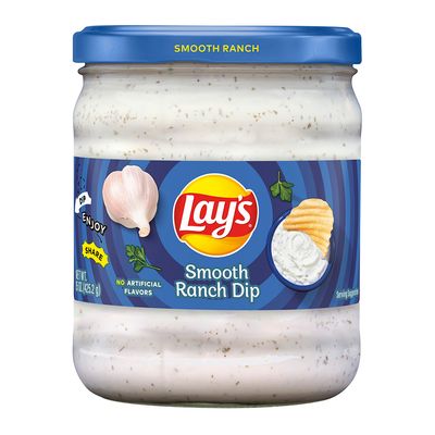 ليز صلصة كريمي الرانش بدون نكهة صناعية مستورد 425.2 جرام