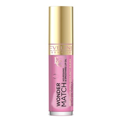 Eveline Wonder Match Nourishing & Smoothing Lip Oil - N.02 Delicate Rose - 5ml