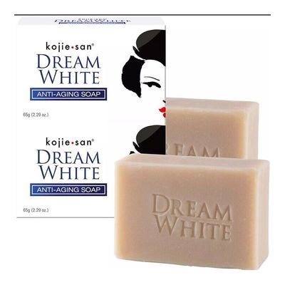 كوجي سان صابون مكافحة علامات تقدم السن دريم وايت - 65 جرام × 2