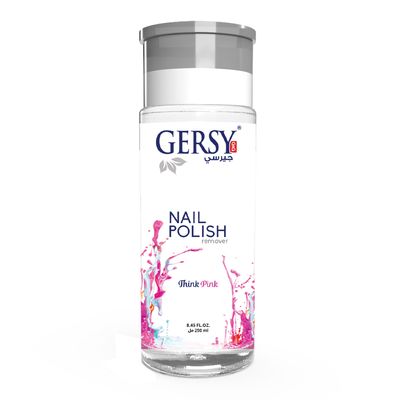 Gersy Nail Polish Remover Think Pink 130 ML
