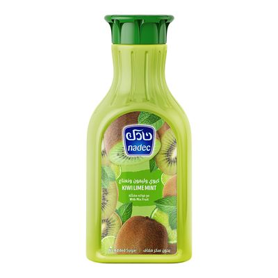 Nadec Juice Kiwi Lime Mint With Mix Fruit No Added Sugar - 1.3L