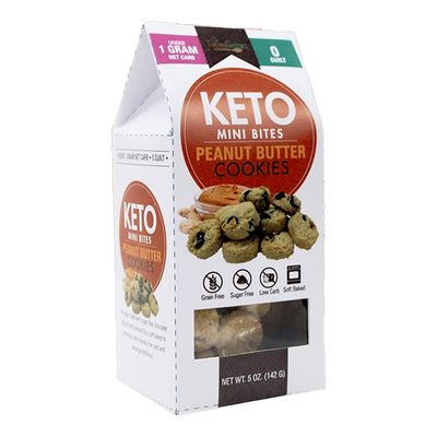 Too Good Gourmet Cookies Keto Mini Bites Peanut Butter 142 G
