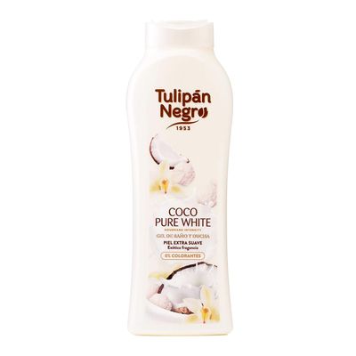 Tulipan Bath & Shower Gel Coco Pure White - 650ml