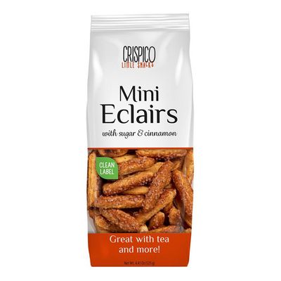 Crispico Snack Mini Eclair With Sugar & Cinnamon 100 G