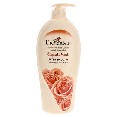 Enchanter Lotion Perfumed For Body With Aloe Vera and Olive Butter 750 ML