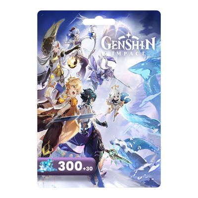 جينشين إمباكت 300 + 30 كريستال