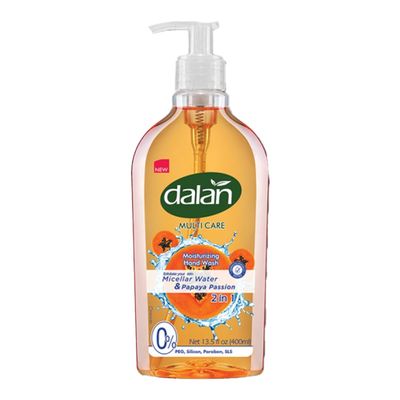 Dalan Multi Care Moisturizing Hand Wash Micellar Water & Papaya Passion - 400ml