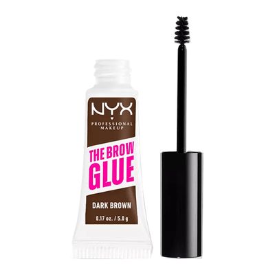 NYX The Brow Glue Eyebrow Gel - Dark Brown - 5g