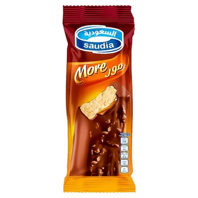 Saudia Ice Cream More With Chocolate & Caramel 85 ML