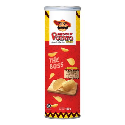 Mister Potato Chips Crispy Original Flavor 100 G