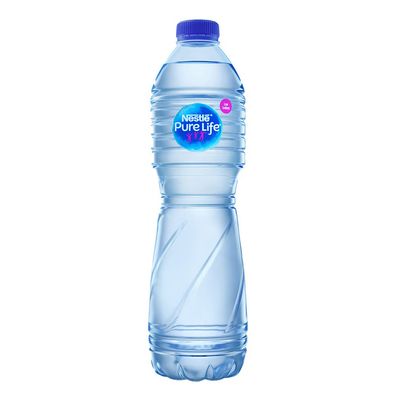 نستله بيور لايف مياه شرب معبأة قليلة الصوديوم 1.5 لتر