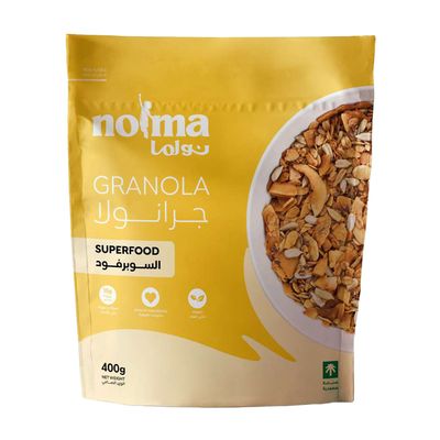 نولما جرانولا السوبرفود نباتي - 400 جرام