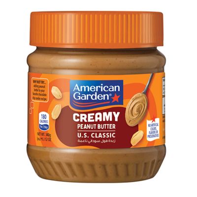 American Garden Peanut Butter Creamy 340 G