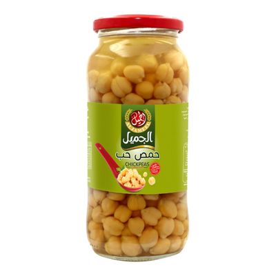 الجميل حمص معلب حب 580 جرام
