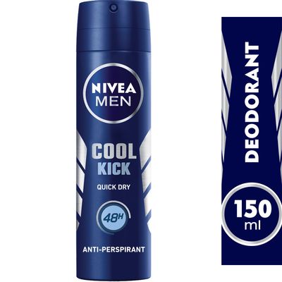 Nivea Deodorant Spray For Men Cool Kick 150 ML