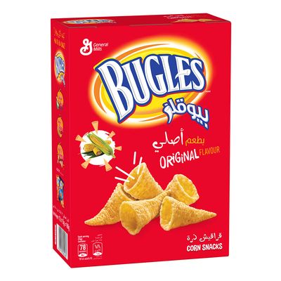 Bugles Corn Snack Original Flavor 15 G × 12 Box