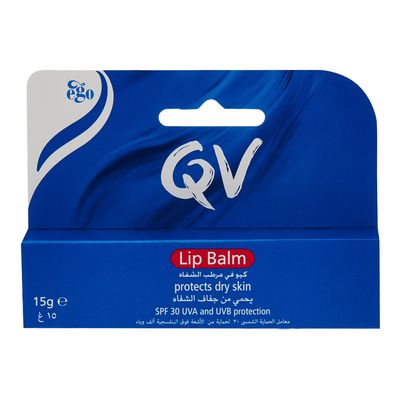 QV Lip Balm Cream Protects Dry Skin 15 G