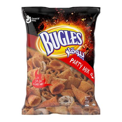 Bugles Corn Snack Mix Fiery Hot 130 G