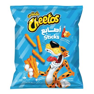 Cheetos Sticks with Ketchup and Cheese flavor - 30g