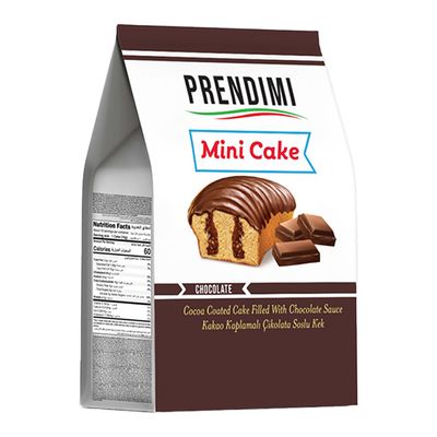 Alyan Prendimi Mini Cocoa Coated Cake Filled With Chocolate Sauce - 160g