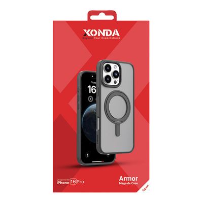 XONDA Armor Magsafe Phone Case Black - iPhone 16 Pro