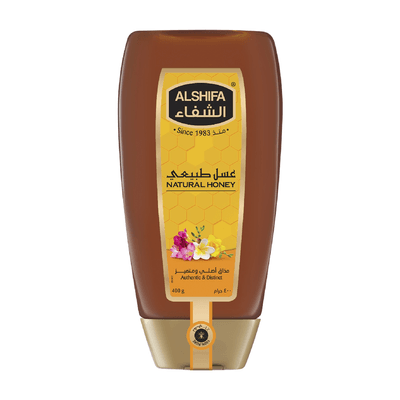 الشفاء عسل طبيعي ضغاط 400 جرام