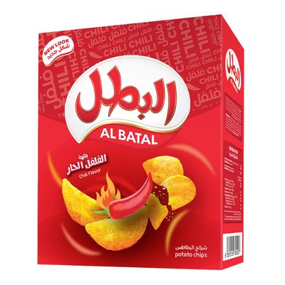 Albatal Chips With Chili Flavor 23 G × 12 