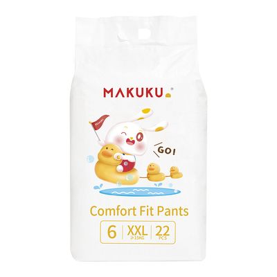 Makuku Diapers Comfort Fit Pants Size 6 22 Pieces