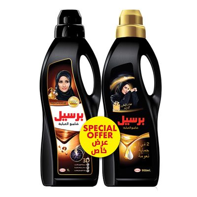 Persil Abaya Shampoo Oud Scent 1 L+ Persil Abaya Shampoo 2 in 1 French Scent 900 ML