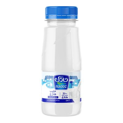 نادك حليب طازج كامل الدسم - 200 مل