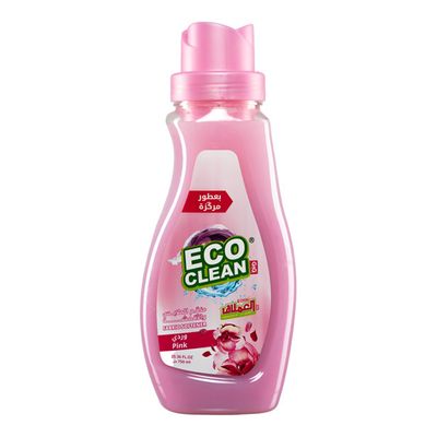 Alemlaq Eco Clean Fabric Softener Pink 750 ML