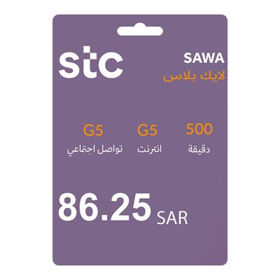 STC Like Plus 86.25 SAR