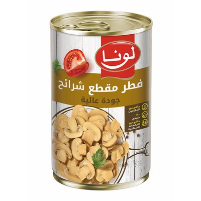 Luna Canned Sliced Mushrooms Premium Quality - 400g