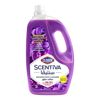 Clorox Scentiva Cleanser and Antiseptic Multipurpose Tuscan Lavender 3 L