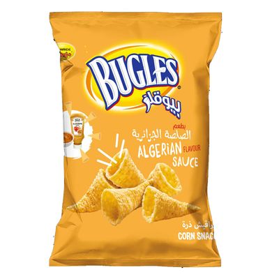 Bugles Corn Snack Algerian Sauce Flavored 120 G
