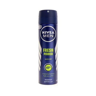 Nivea Deodorant Spray Men Fresh Power 150 ML