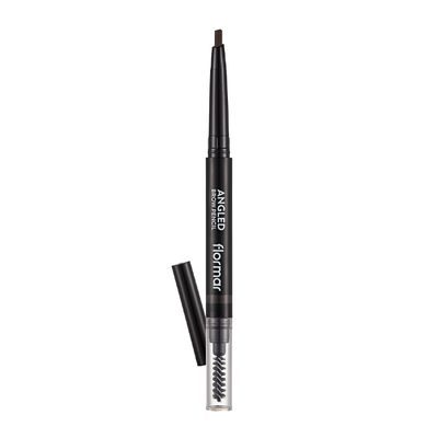 Flormar Angled Brow Pencil With Brush - Dark Brown 04