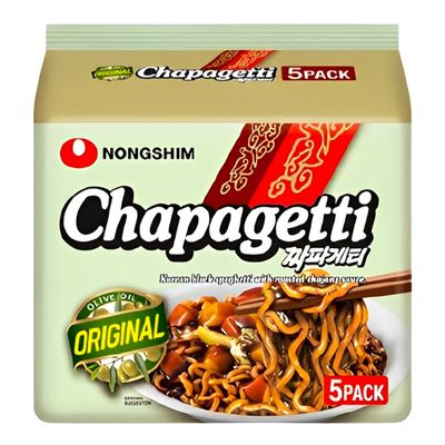 Nongshim Noodles Chapaghetti 140 G × 5
