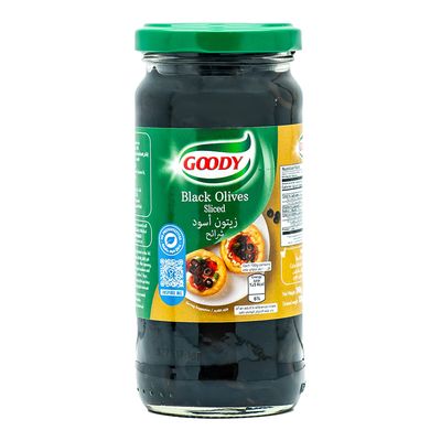 قودي زيتون اسود شرائح 240 جرام