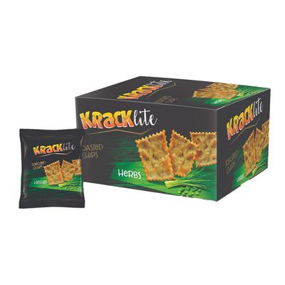 كراكليت رقائق محمصة بالاعشاب - 26 جرام × 12