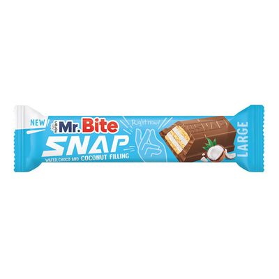 Mr.Bite Snap Wafer With Coconut And Milk Filling - 35g