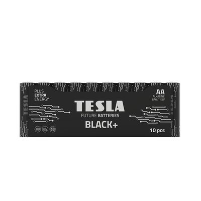 Tesla Battery Alkaline AA Black 10 Pieces