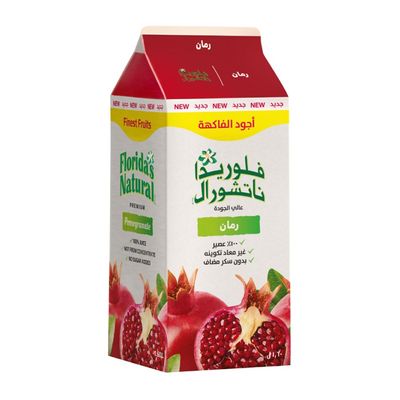 فلوريدا ناتشورال عصير رمان بدون سكر مضاف 1.6 لتر