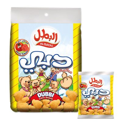 Albatal Dubbi Snack Corn Sweet Tomato 15 G × 20