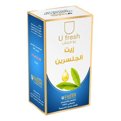 U Fresh Glycerin Oil For Hair And Body 125 ML