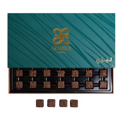 Glamour Lizzie Chocolate With Rice Crispy - 28 Pieces