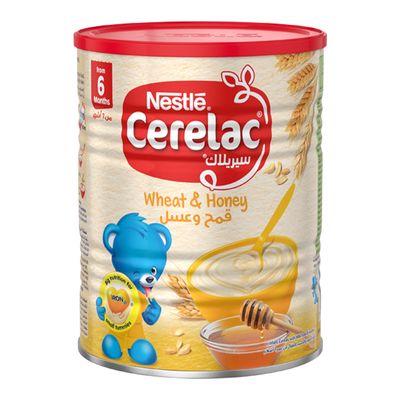 سيريلاك طعام أطفال قمح وعسل من 6 اشهر 400 جرام