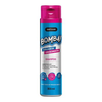 Soft Hair Bomba Burst Of Hair Growth Shampoo - 300ml