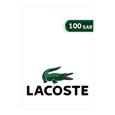 Lacoste GiftCard 100 SAR 